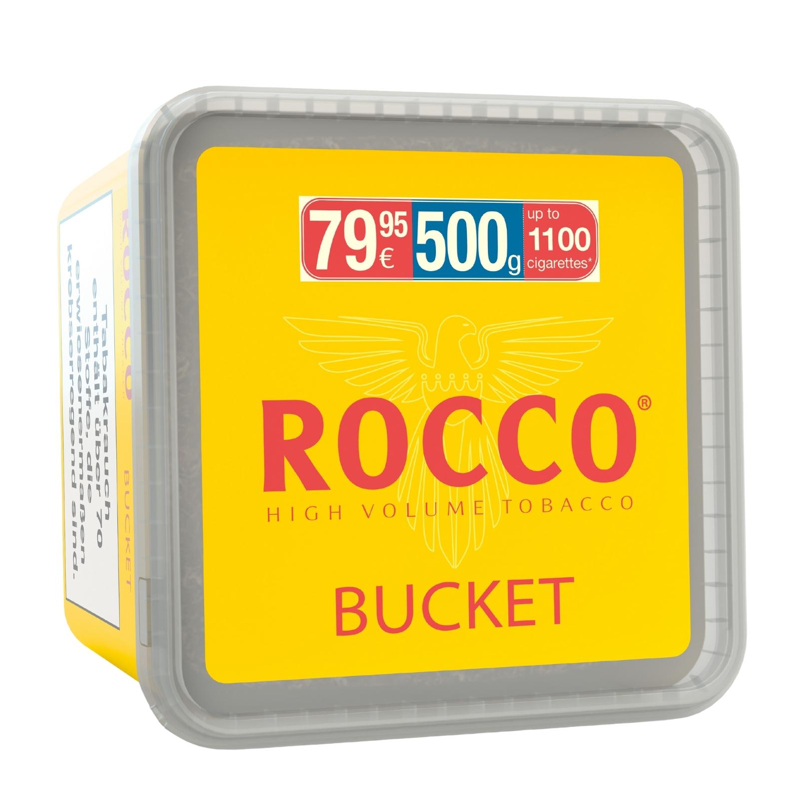 ROCCO Voluminöser Stopftabak Bucket 500 g